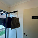 Retractable Clothes Dryer With Suction Cups