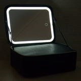 Travel Cosmetic Case With LED Mirror