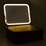 Travel Cosmetic Case With LED Mirror